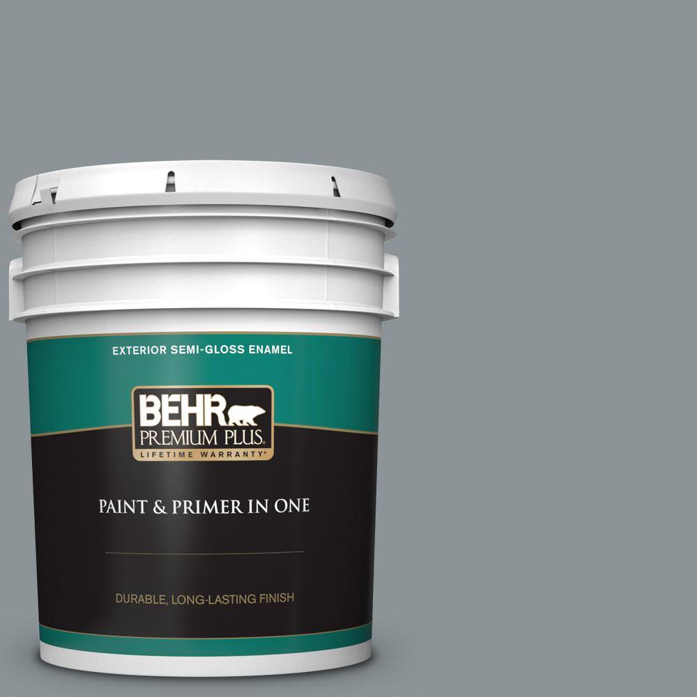 BEHR PREMIUM PLUS 5 gal. N4504 Moonquake SemiGloss BEHR PREMIUM PLUS 5 gal. N4504 Moonquake SemiGloss