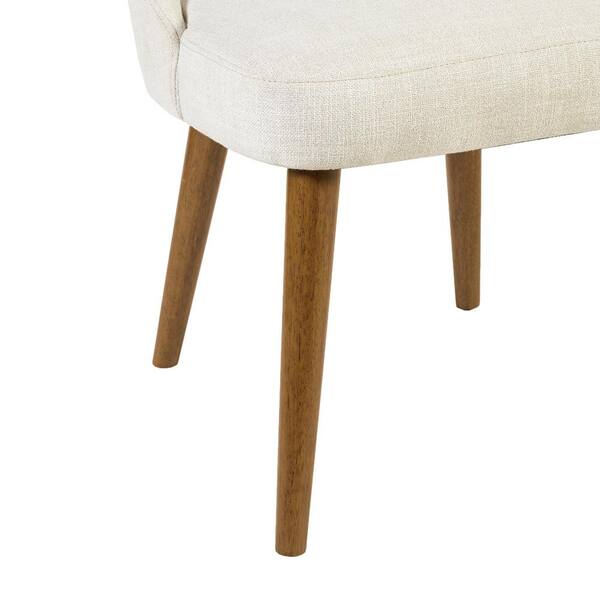 INK+IVY Nola Cream 21.5 in. W x 25.25 in. D x 34 in. H Dining Side  