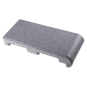 4 in. x 8 in. Waterwheel Composite Resurfacing Bullnose Pavers (36 Pavers)