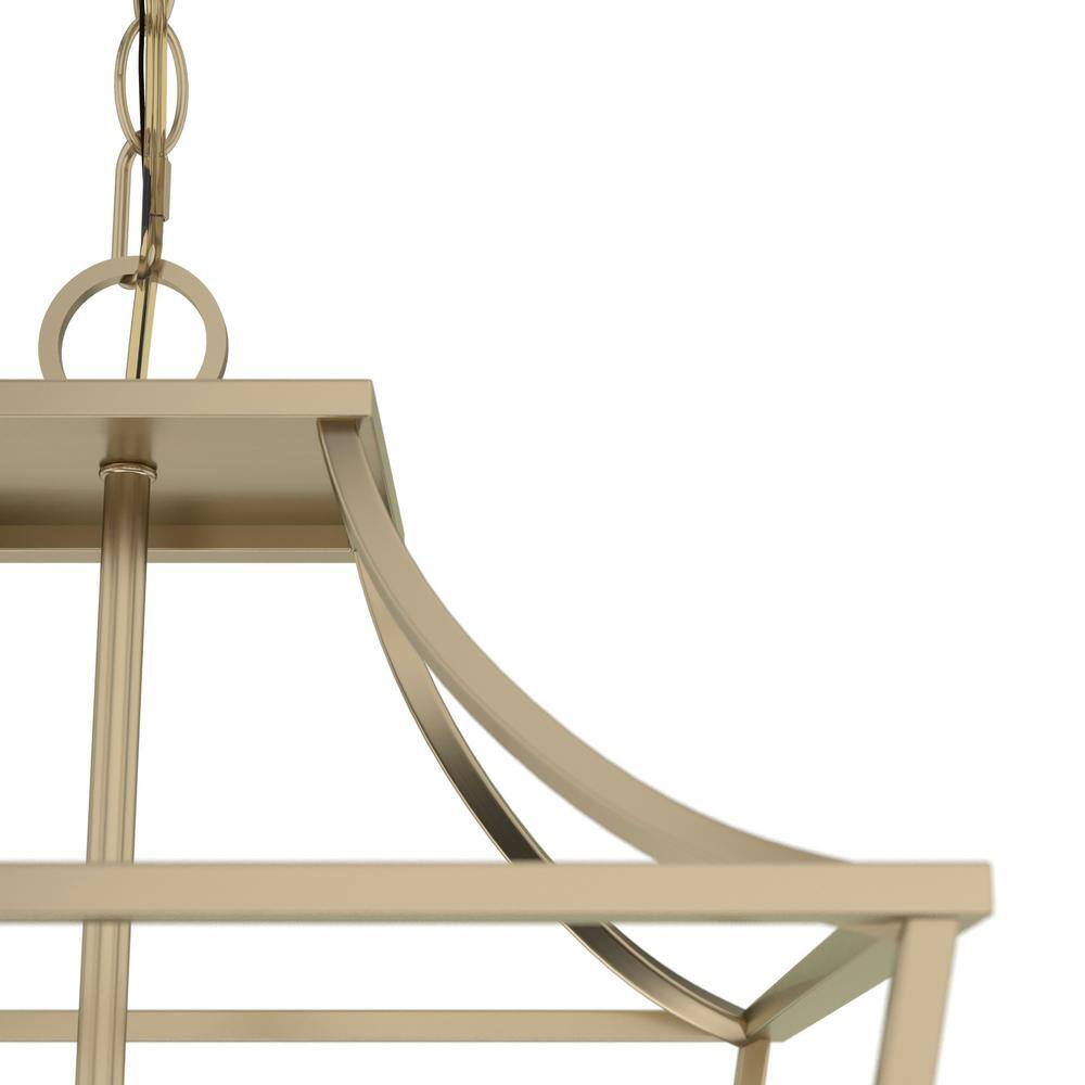 Alturas Gold Empire Shape Aluminum Pendant Lamp