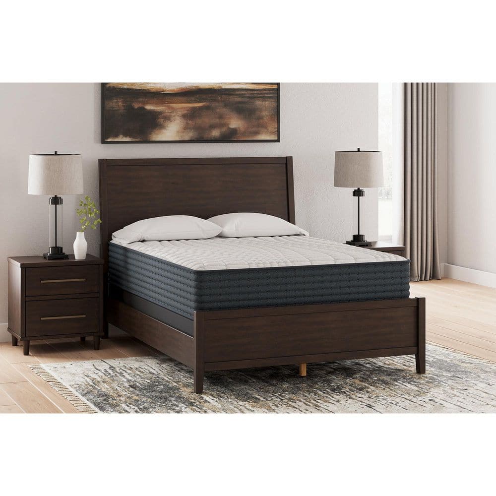 King White Innerspring Gel Memory Foam Mattress
