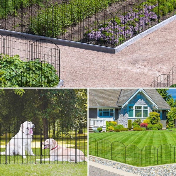 12 Panel Decorative 12-Panel No-Dig - 30in Tall X 23.6ft Long ...