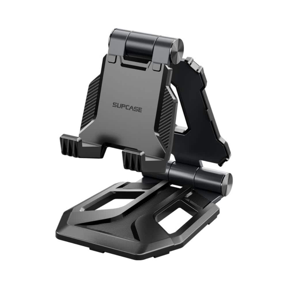 Heavy Duty Phone Stand for Desk Folds Flat Fits In Pocket-Black price history on PriceWatchPro