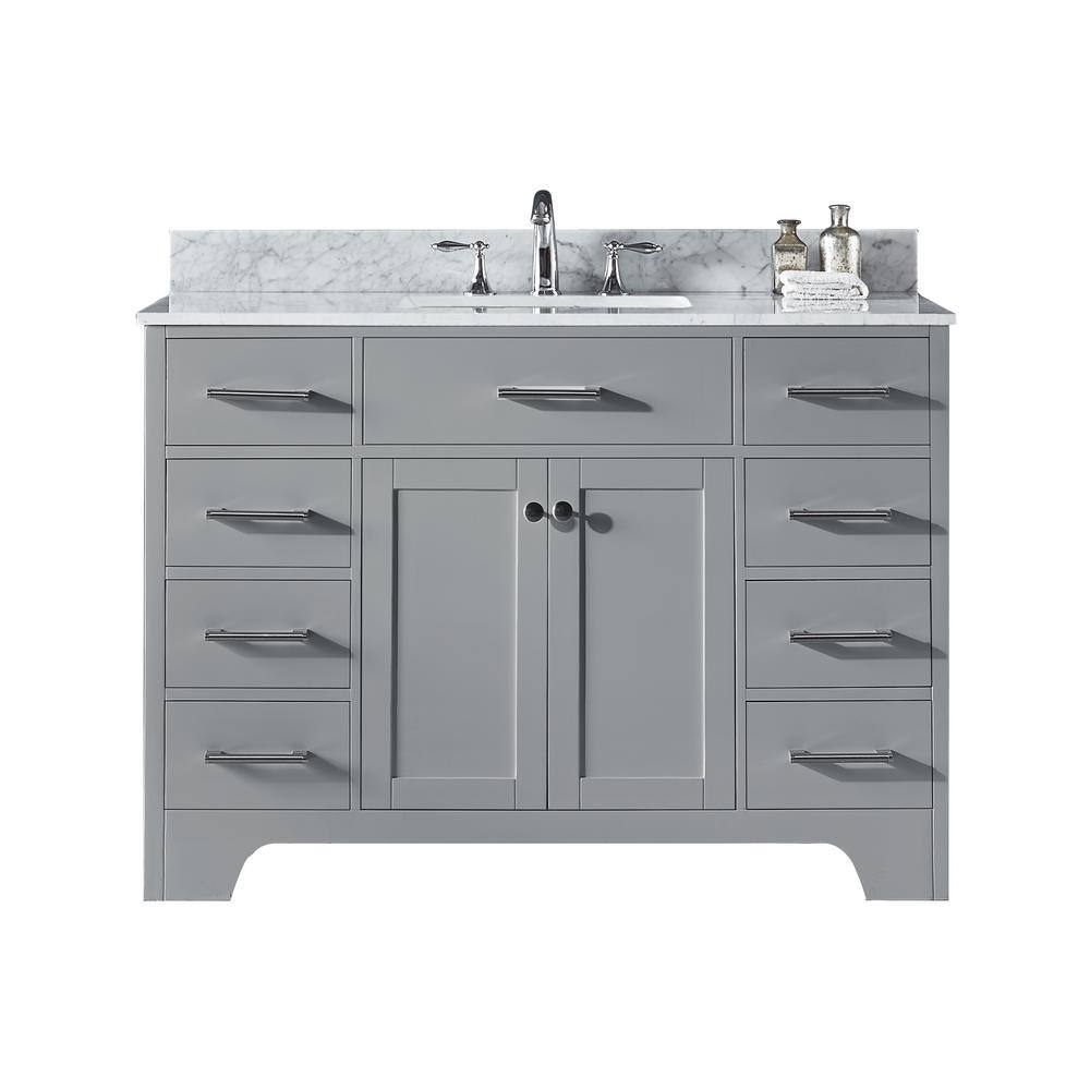 Exclusive Heritage Clariette 48 in. W x 22 in. D x 34.21 in. H Bath ...