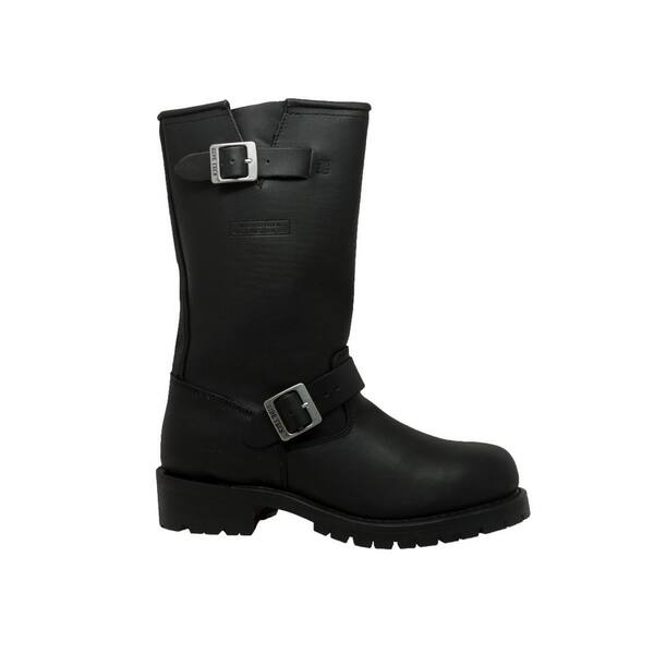 mens black engineer boots