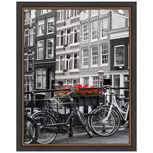 22 in. x 28 in. Ashton Black Wood Picture Frame Opening Size