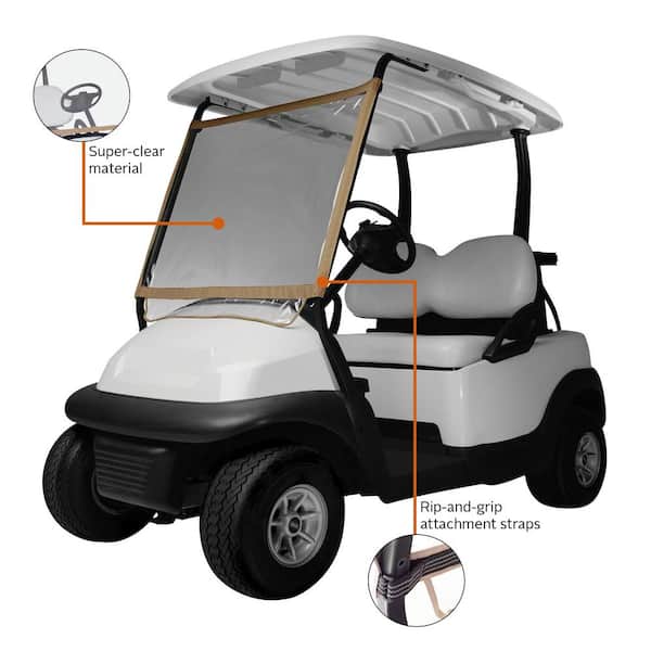 Classic Accessories Deluxe Golf Cart Portable Windshield