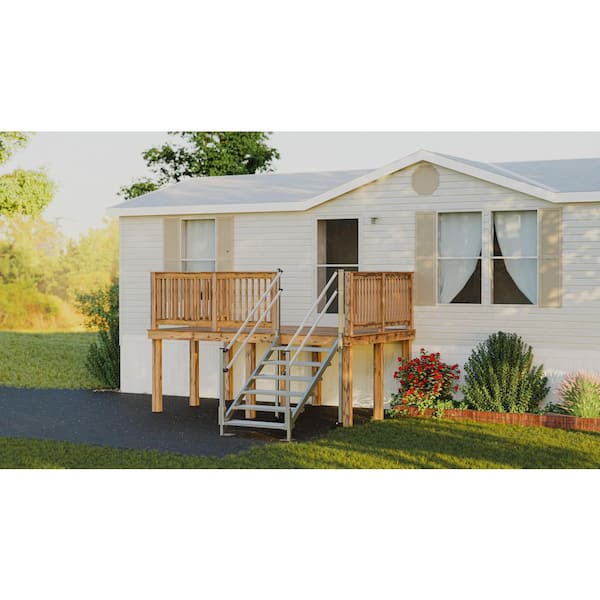 EZ-ACCESS Pathway 3G Solo Stair System 43 in. - 49 in. 6-Steps