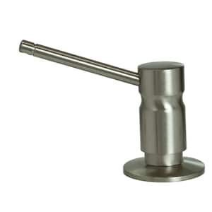 Solid Brass Soap/Lotion Dispenser in Brushed Nickel