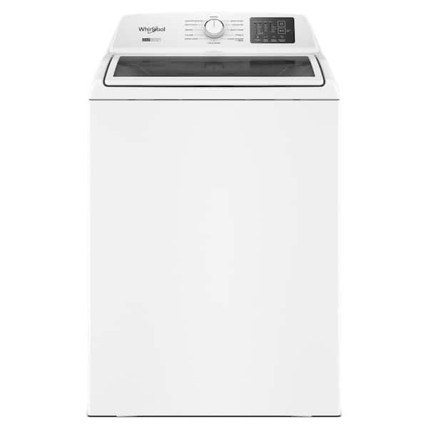 4.3 cu. ft. Top Load Washer in White with 2-in-1 Removable Agitator and Soft Close Glass Lid