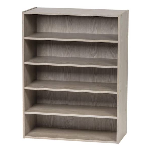 5 Tier Wooden Bookshelf Rack Shelf Unit Storage Organizer Cabinet Home Furniture 