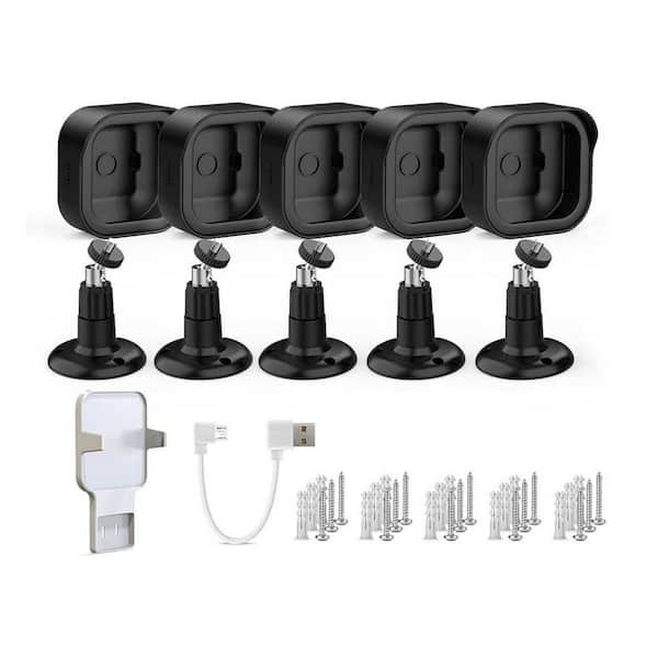 5-Pack Weatherproof Outdoor Camera Mounts with 360 Adjustable Mount and Sync Module 2 Wall Mount