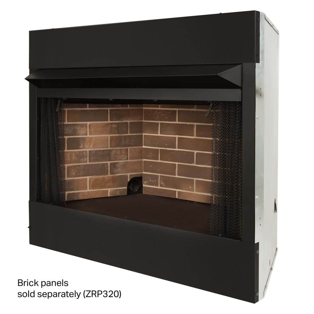 Pleasant Hearth 32" Black Radiant Vent-Free Firebox