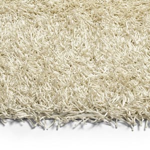 Curtsi Ivory 5 ft. x 8 ft. Solid Color Area Rug