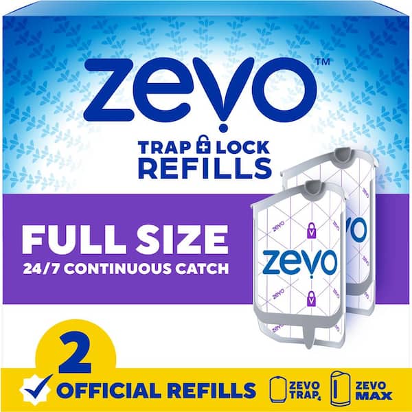 ZEVO Indoor Flying Insect Trap Refill Cartridges (2 Refill Cartridges)