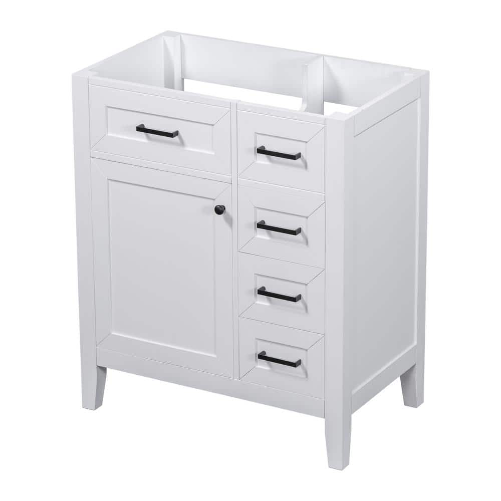 29.52 in. W x 17.71 in. D x 35.03 in. H Bath Vanity Cabinet without Top in 
