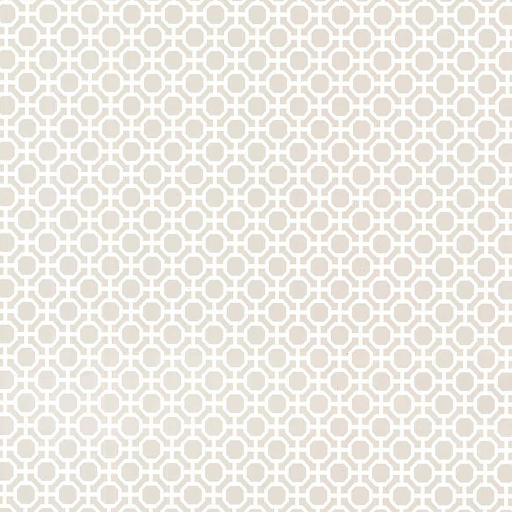 Beatrix Grey Geometric Pre-pasted Vinyl Wallpaper