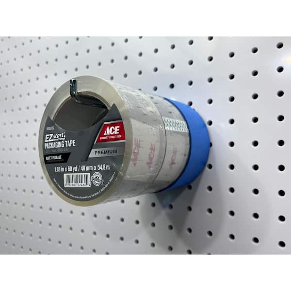6 In. Single Rod 90-Degree Bend 1/4 In. Dia. Zinc Plated Steel Pegboard Hook (10 Pack)