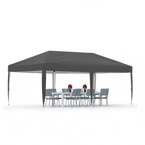 10 ft.x 20 ft. Pop Up Canopy Tent with 4 Sidewalls