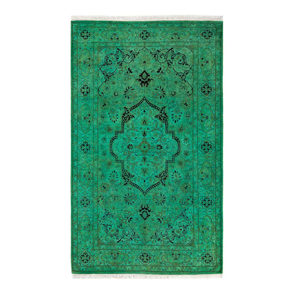 Fine Vibrance Green 3 ft. x 5 ft. Solid Wool Indoor Area Rug price history on PriceWatchPro