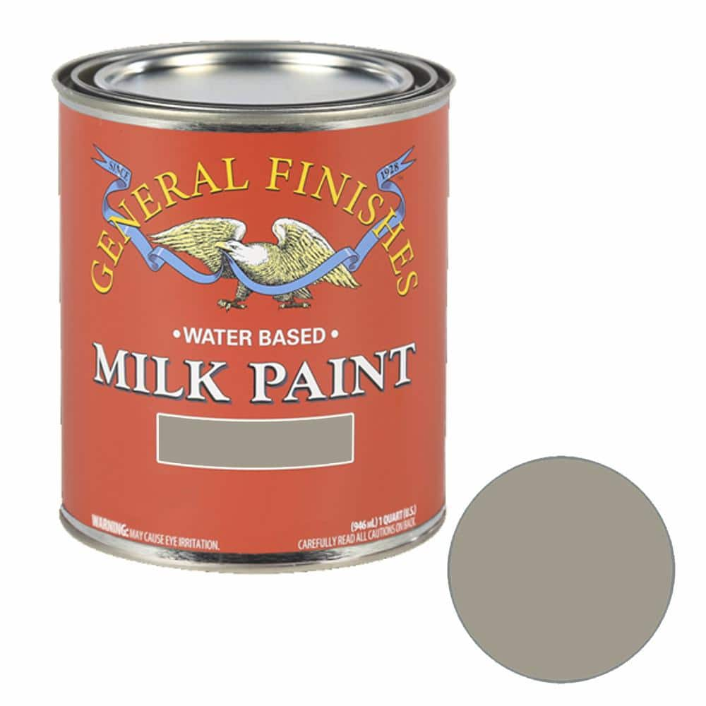 General Finishes 1-Qt. Empire Gray Interior/Exterior Milk Paint GF.QEG