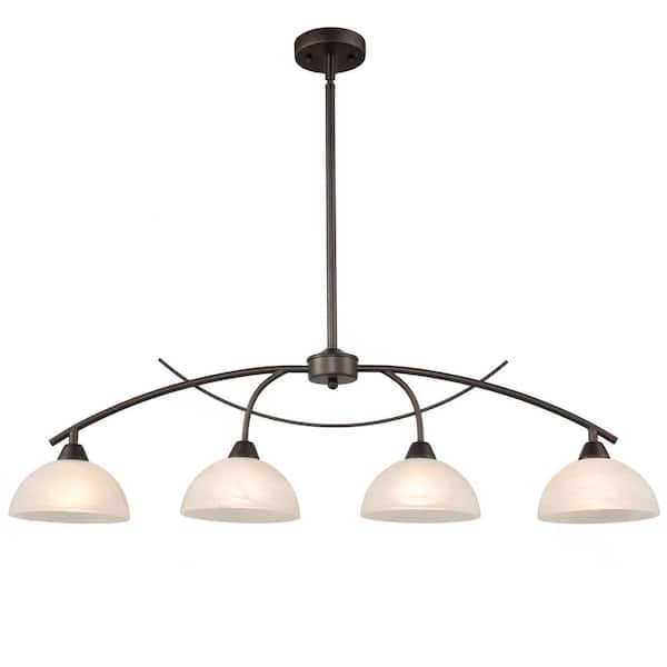 Reviews for CLAXY 4Light Farmhouse Pendant Lights For Kitchen Island