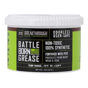1 lbs. BCT Battle Born Grease with PTFE Tub Clear