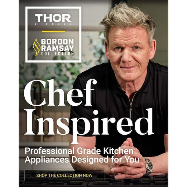 Gordon Ramsay Series 36 in. 6 Burners Freestanding Gas Range in Stainless Steel with Air Fryer and Convection