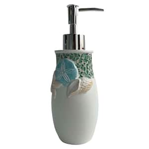Seascape Soap Dispenser or Lotion Pump Bathroom Accessory (1 Piece)