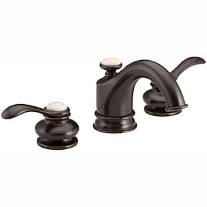 Fairfax 8 in. Widespread 2-Handle Mid-Arc Water-Saving Bathroom Faucet in Oil-Rubbed Bronze
