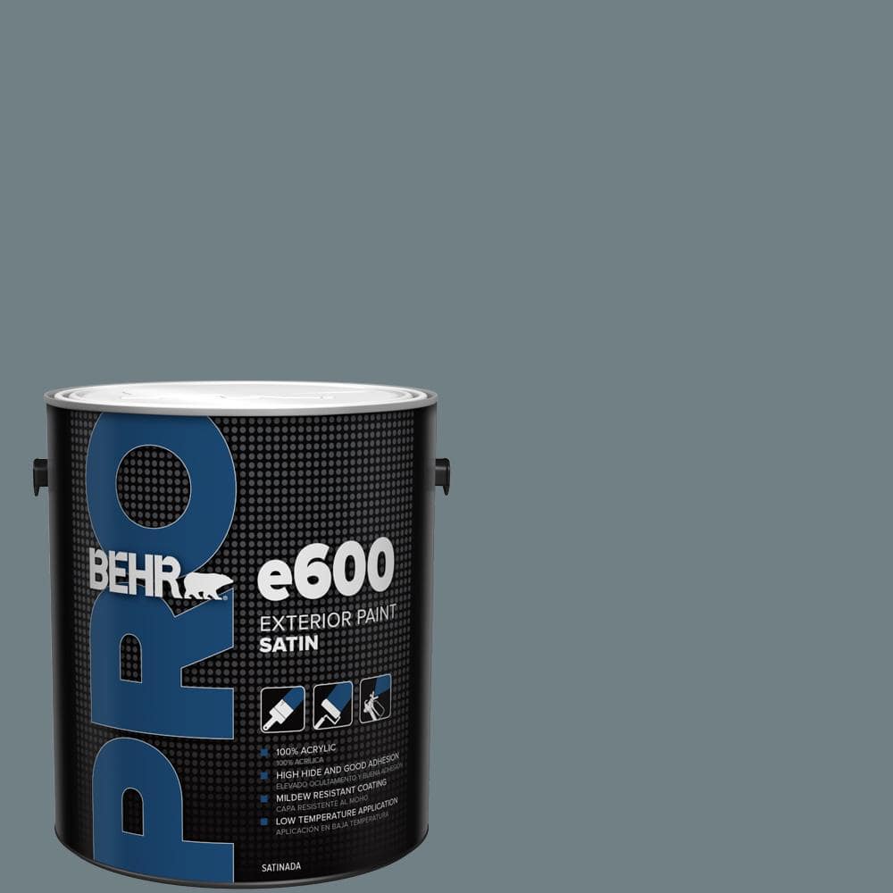 Reviews for BEHR PRO 1 gal. BXC48 Courtyard Blue Satin Exterior Paint