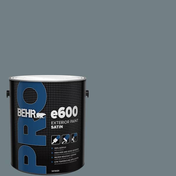 Reviews for BEHR PRO 1 gal. BXC48 Courtyard Blue Satin Exterior Paint
