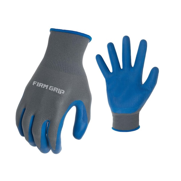 2 Pair Pack Of Garden/work Grippy Gloves Standard Size Get A Grip On Your Jobs 