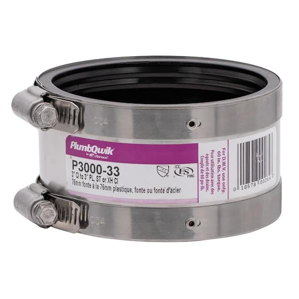 Proflex 3 in. Neoprene Shielded Coupling