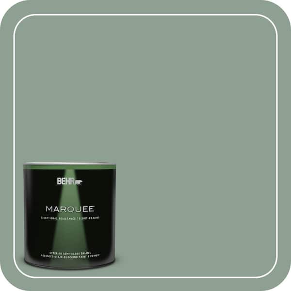 BEHR MARQUEE 1 qt. #ECC-52-3 Hillside View Semi-Gloss Enamel Exterior Paint & Primer