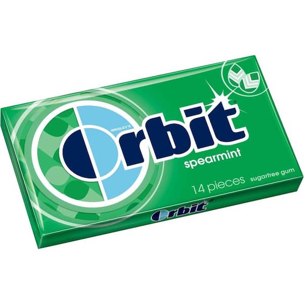 Orbit Spearmint Gum (14-Piece)
