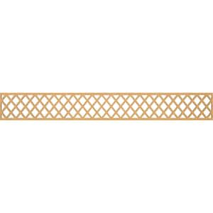 Manchester Fretwork 0.25 in. D x 46.5 in. W x 6 in. L MDF Wood Panel Moulding