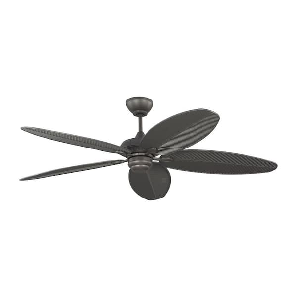 Cruise 60 in. Outdoor Bronze Ceiling Fan with Bronze Blades and Remote Included for Covered Porches and Patios