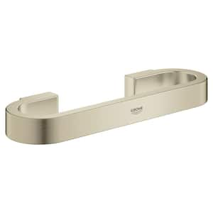 Selection 12 in. Wall Mount Grab Bar in Brushed Nickel