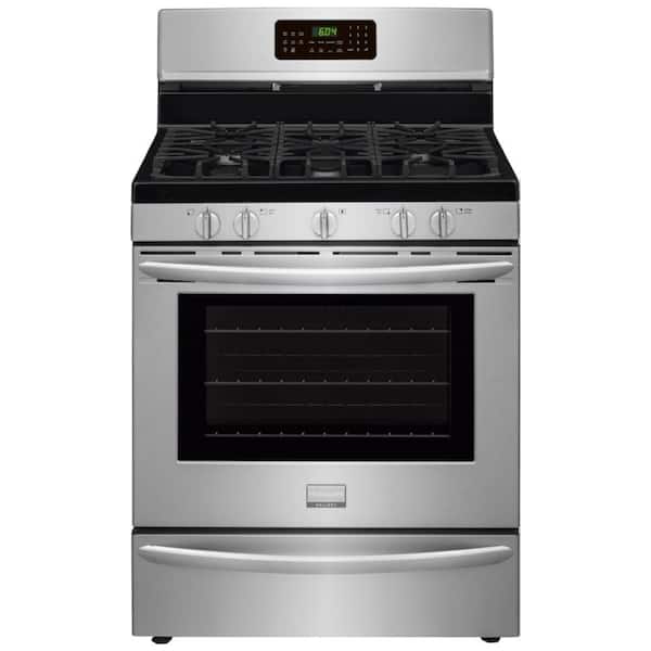Frigidaire 5.0 cu. ft. Gas Range with Convection Self-Cleaning Oven in Stainless Steel