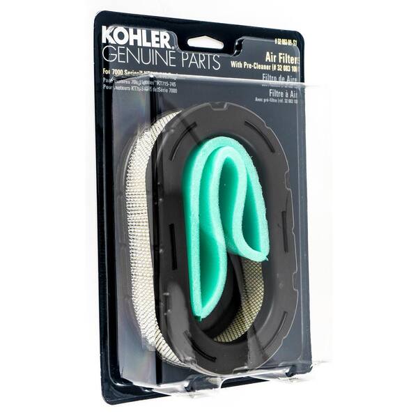 KOHLER Air Filter for Kohler 7000 Series KT715-KT745 Engines with Pre-Filter Included