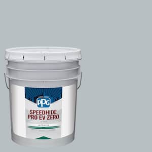 Speedhide Pro EV Zero 5 gal. PPG1012-4 Gray Frost Eggshell Interior Paint