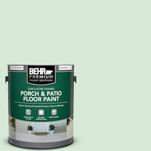 1 gal. #M410-1 Jade Mist Low-Lustre Enamel Interior/Exterior Porch and Patio Floor Paint