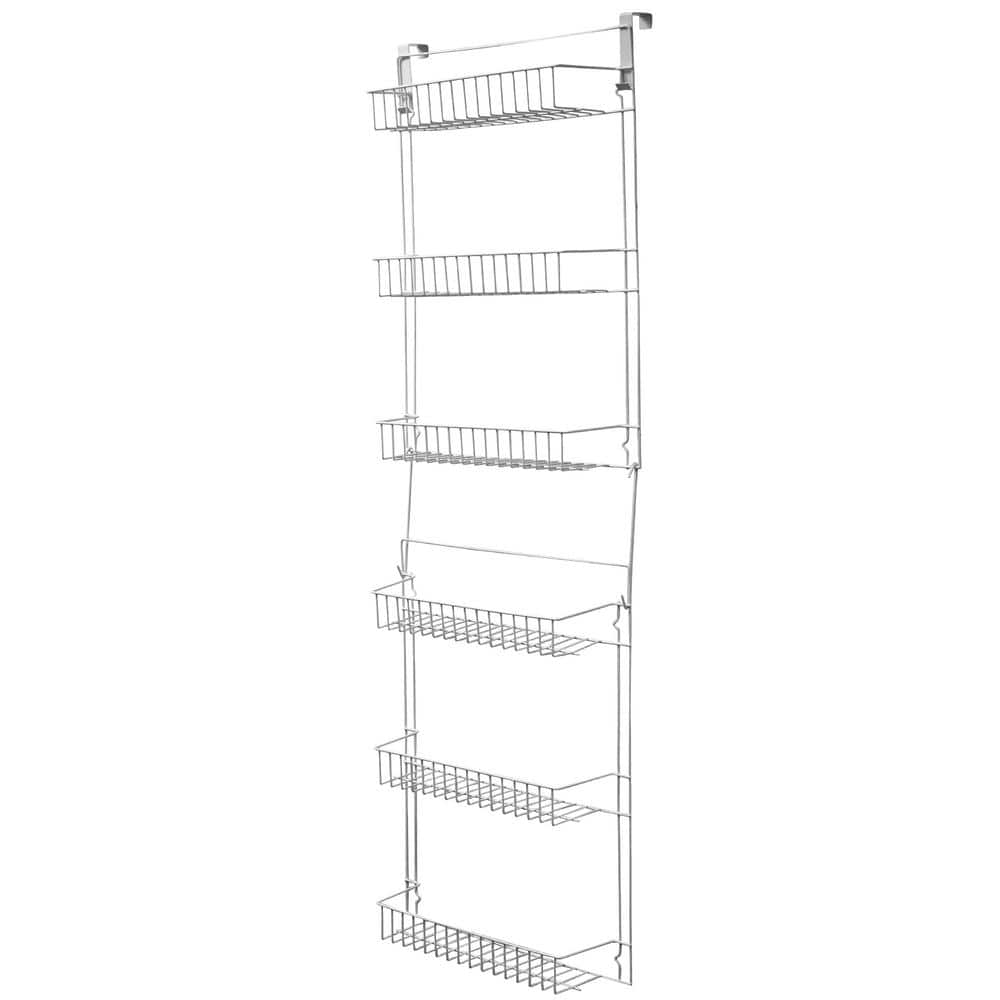 Trademark Home 6-Shelf Overdoor Storage Rack 83-2189V - The Home Depot