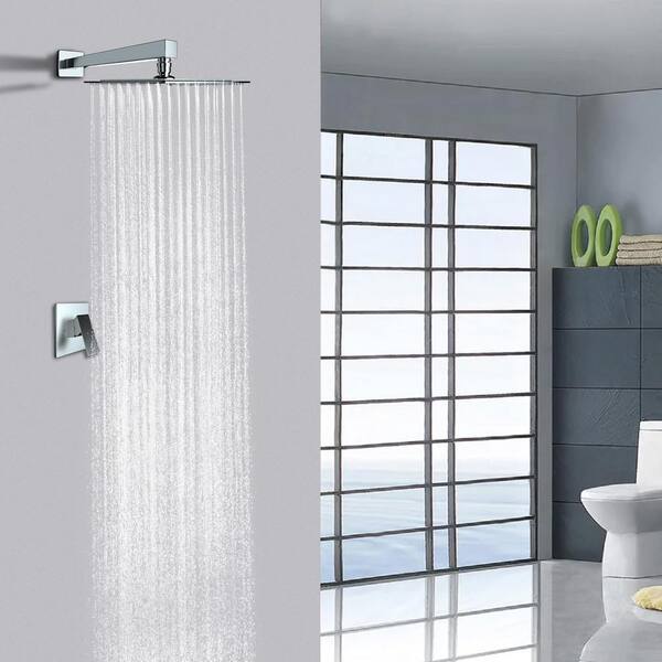 Spring RC-550/320-B Wall-Mounted Shower Head in Chrome