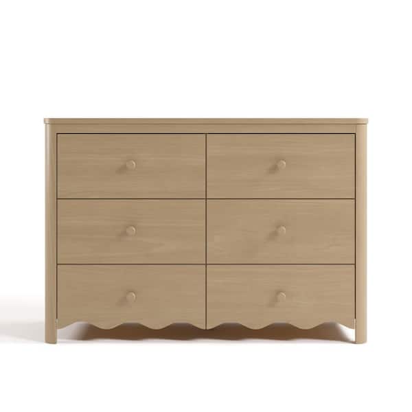 Casablanca Driftwood 6 Drawer 48.11 in. Wide Dresser