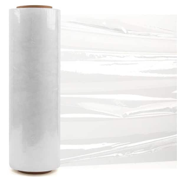 N/A Heavy Duty Stretch Film 15.7 in.x1706ft. Packing Wrap for Moving Pallet Shrink Wrap Industrial Use 1-Roll 104-Characters