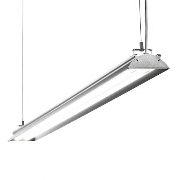 Hyperikon 4 ft. 35-Watt (100-Watt Equivalent) Integrated LED Aluminum Shop Light 5000K Frosted Cover