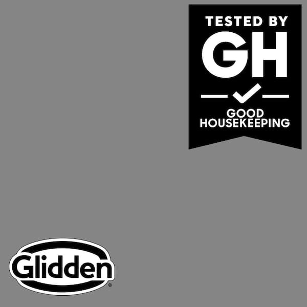 Glidden Premium 1 gal. #PPG1001-5 Dover Gray Semi-Gloss Interior Latex Paint