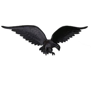 24 in. Black Wall Eagle